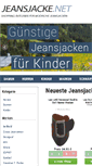 Mobile Screenshot of jeansjacke.net